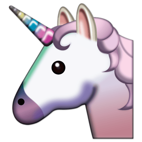 Vinilos Decorativos: Cara de unicornio