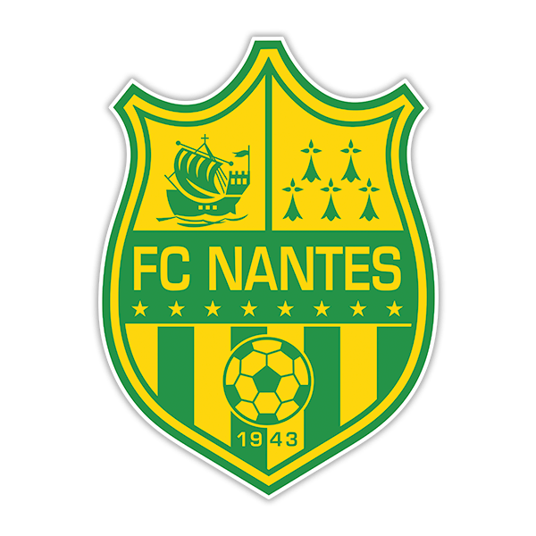 Vinilos Decorativos: Escudo FC Nantes 1943