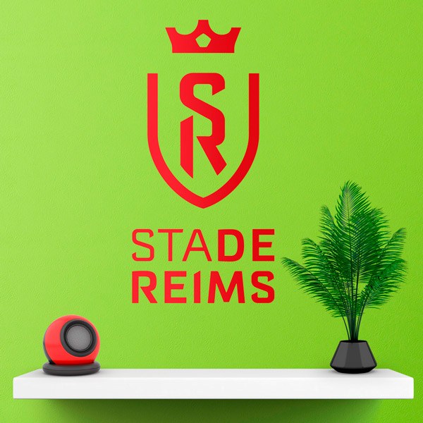 Vinilos Decorativos: Escudo Stade Reims