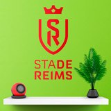 Vinilos Decorativos: Escudo Stade Reims 2