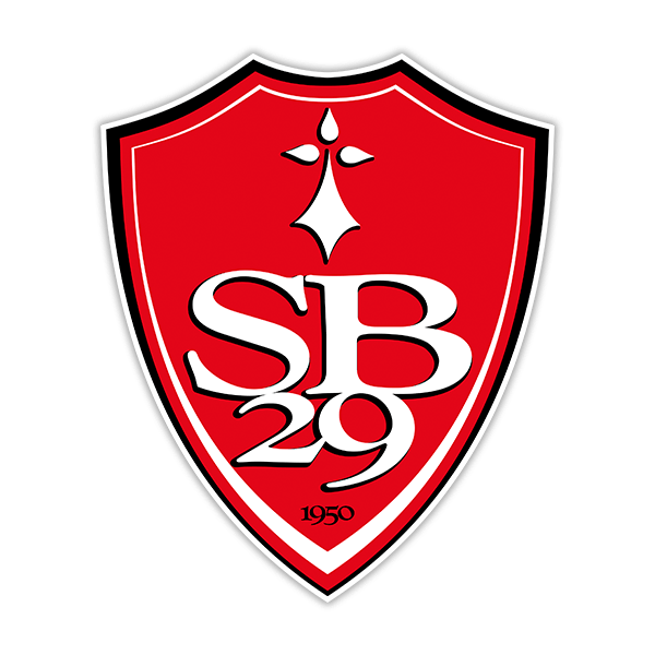 Vinilos Decorativos: Escudo Stade Brest 29