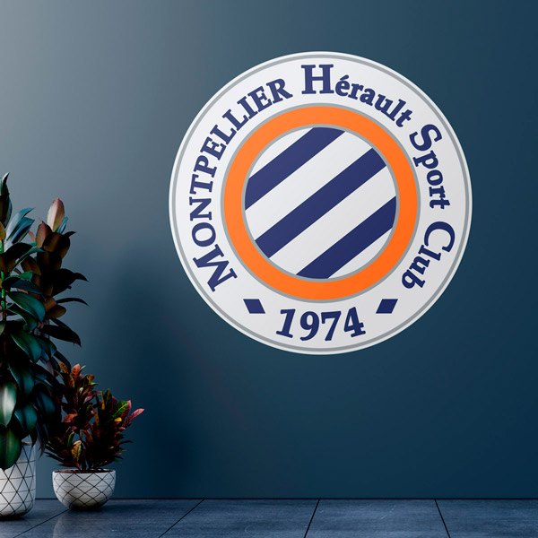 Vinilos Decorativos: Escudo Montpellier Club