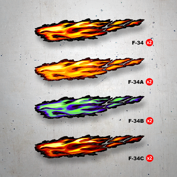 Pegatinas: 3DF-34
