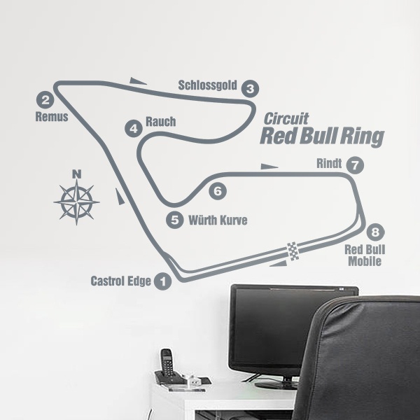 Vinilos Decorativos: Circuito Red Bull Ring