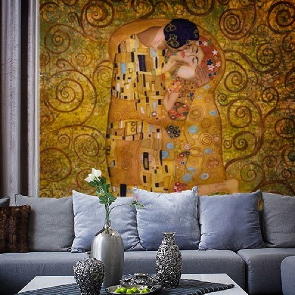 Fotomurales: el Beso, de Klimt 0