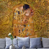 Fotomurales: el Beso, de Klimt 2