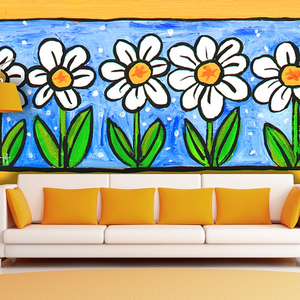 Fotomurales: Flores