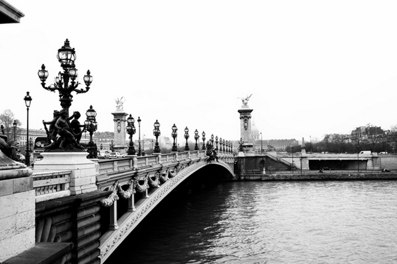 Fotomurales: Puente Alejandro III - París