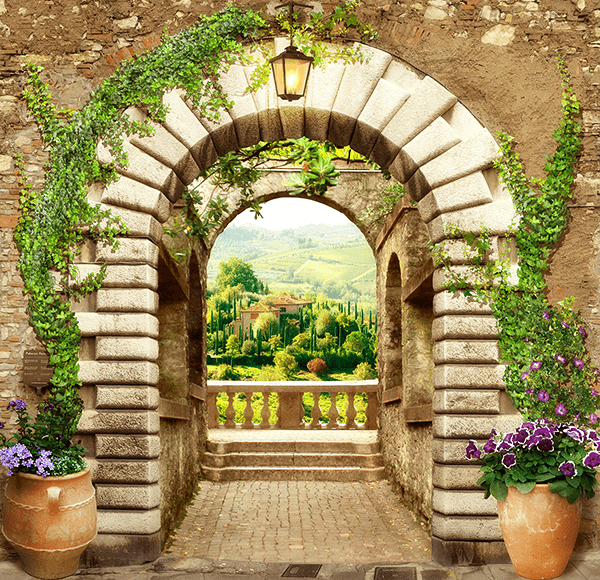 Fotomurales: Gran puerta al mirador