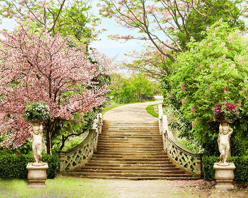 Fotomurales: Escaleras en el Gran Jardín