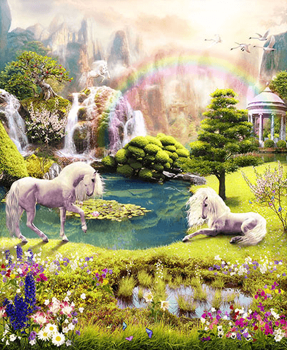 Fotomurales: Jardín fantástico