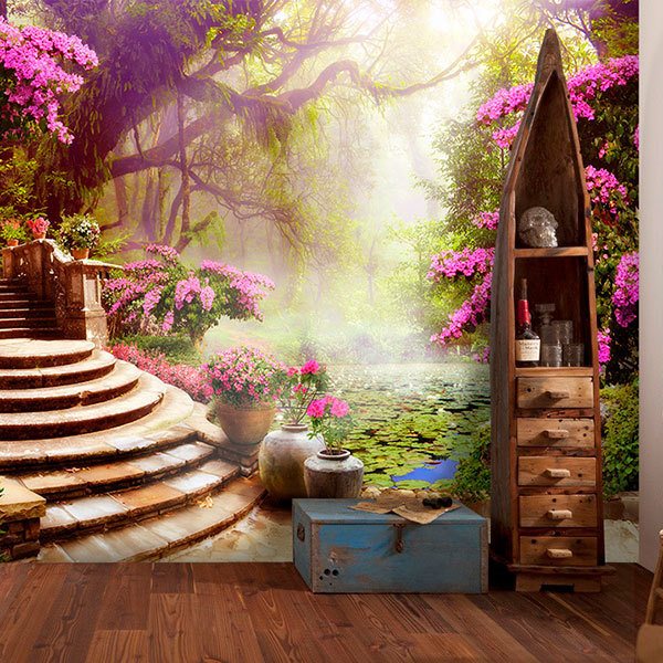 Fotomurales: El jardín del nenúfar