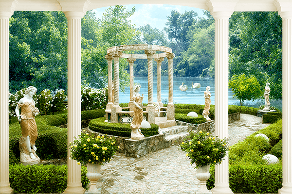 Fotomurales: Jardín de Pompeya