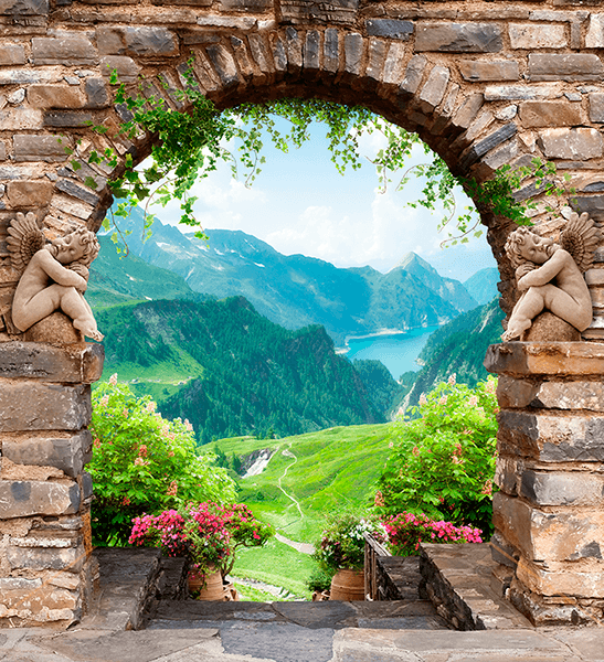 Fotomurales: Puerta de los ángeles