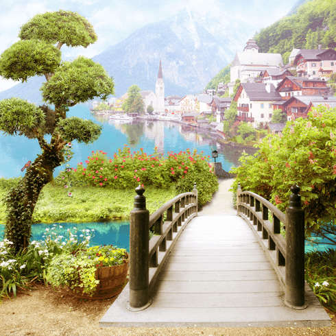 Fotomurales: Paseo por el Lago