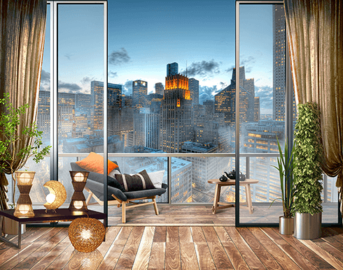 Fotomurales: Terraza en Houston, Texas