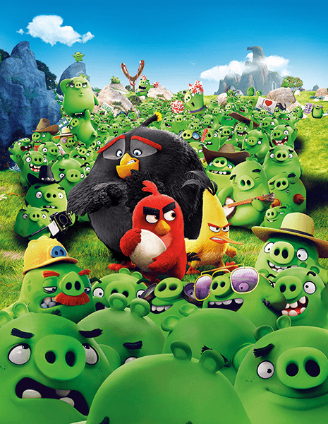 Fotomurales: Angry Birds