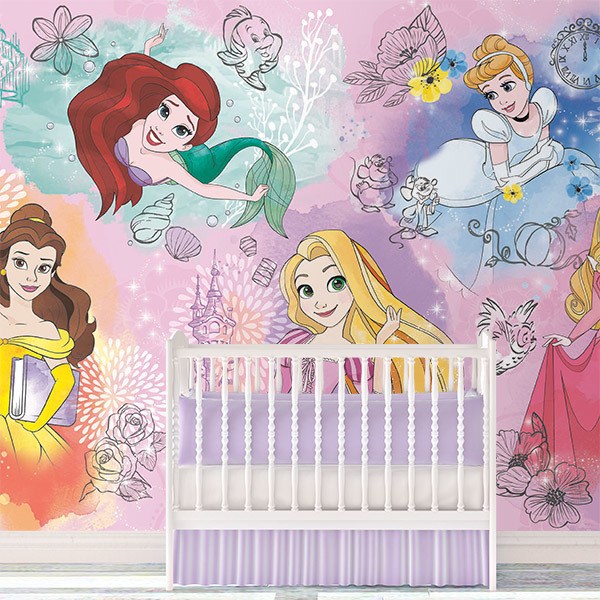 Fotomurales: Bellos Rostros de las Princesas Disney 0