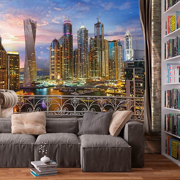 Fotomurales: Skyline de Dubai 0
