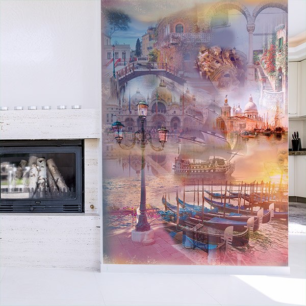 Fotomurales: Collage Venecia 0