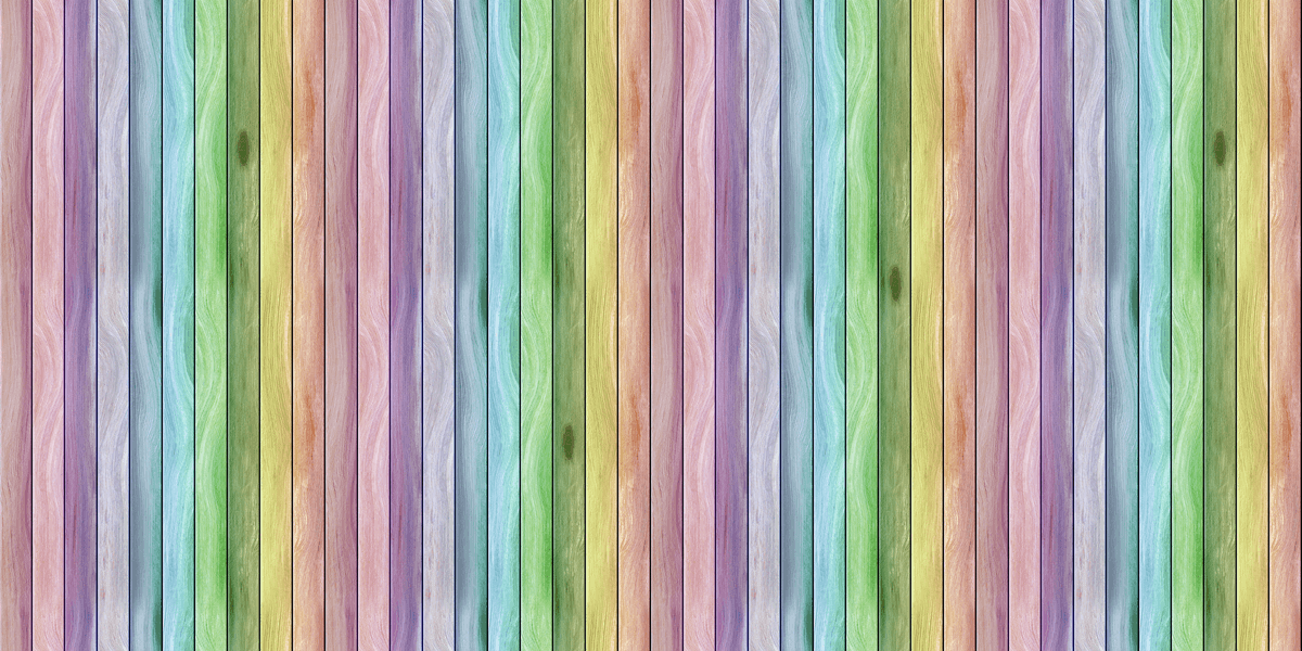 Fotomurales: Textura madera Arcoiris