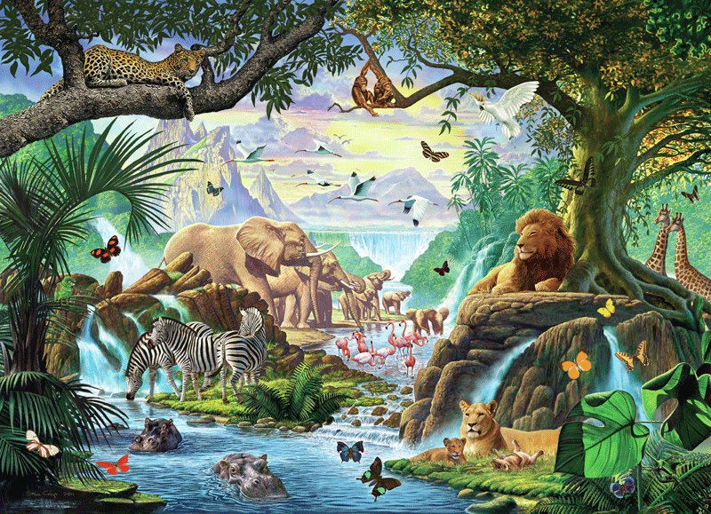 Fotomurales: Naturaleza Jungla