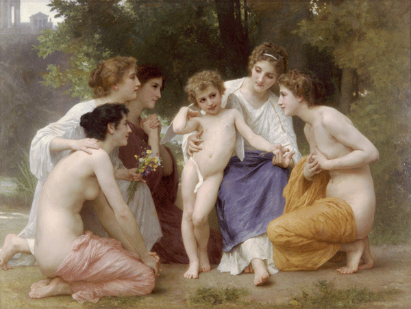 Fotomurales: La admiración, Bouguereau