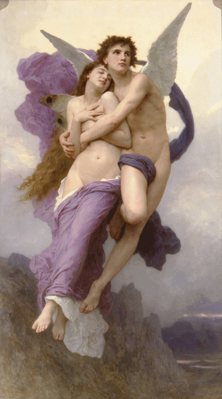 Fotomurales: El rapto de Psyche, Bouguereau