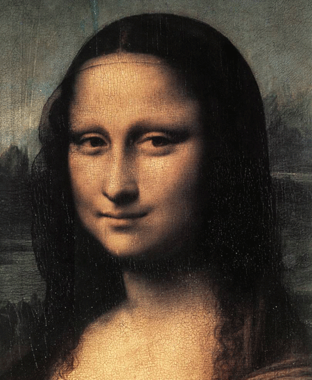 Fotomurales: Mona Lisa (detalle) Da Vinci