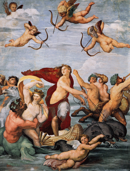 Fotomurales: Triunfo de Galatea, Raphael