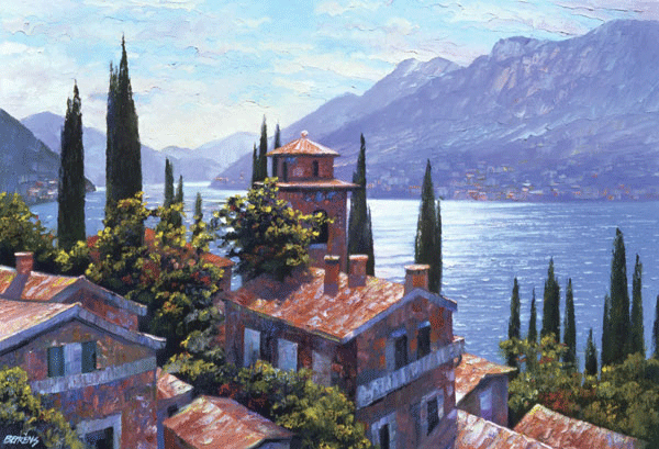 Fotomurales: Lago Lugano, Howard Beherens