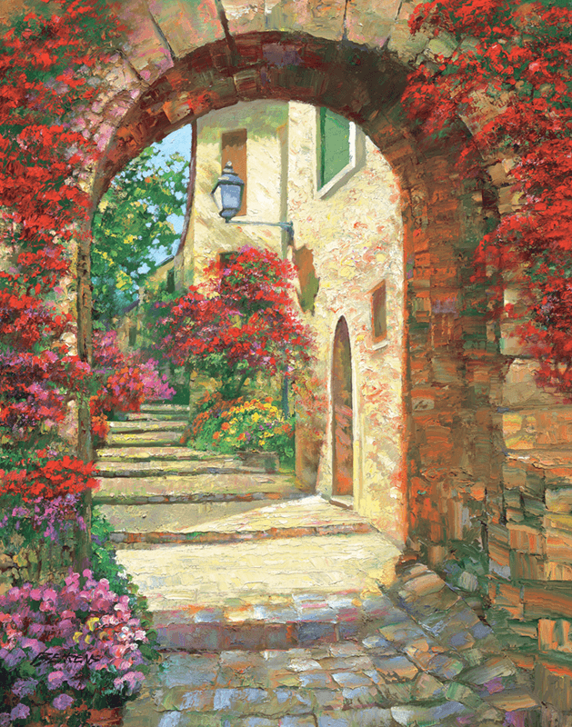 Fotomurales: Calle San Tropez, Howard Behrens