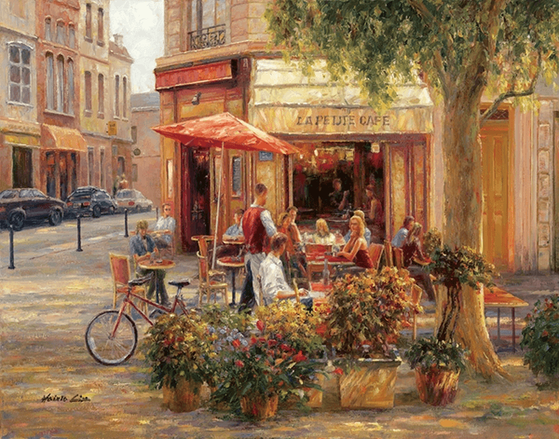Fotomurales: el Café de París
