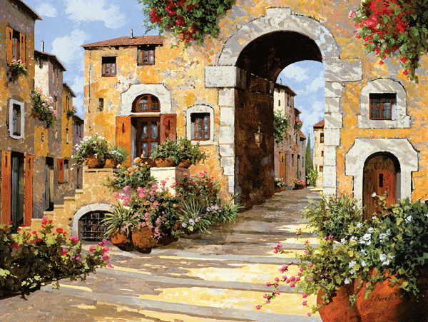 Fotomurales: La entrada a la Villa, Guido Borelli
