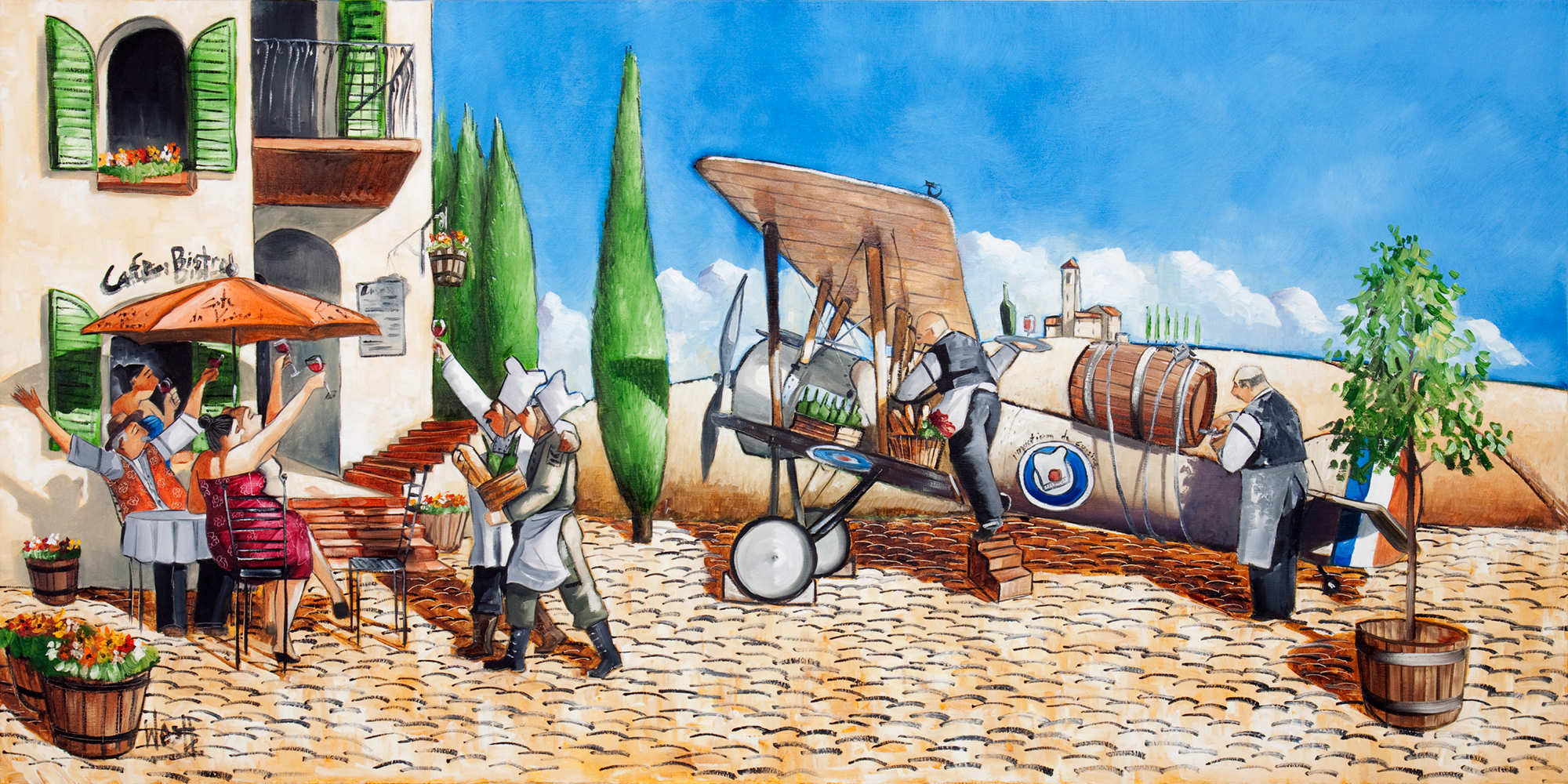 Fotomurales: Chef aviador (Ronald West)