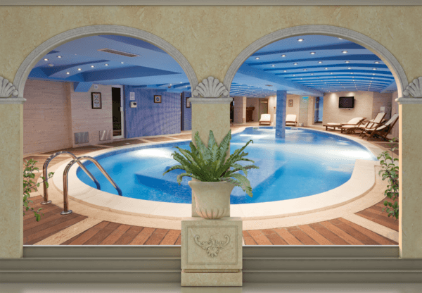 Fotomurales: Piscina spa
