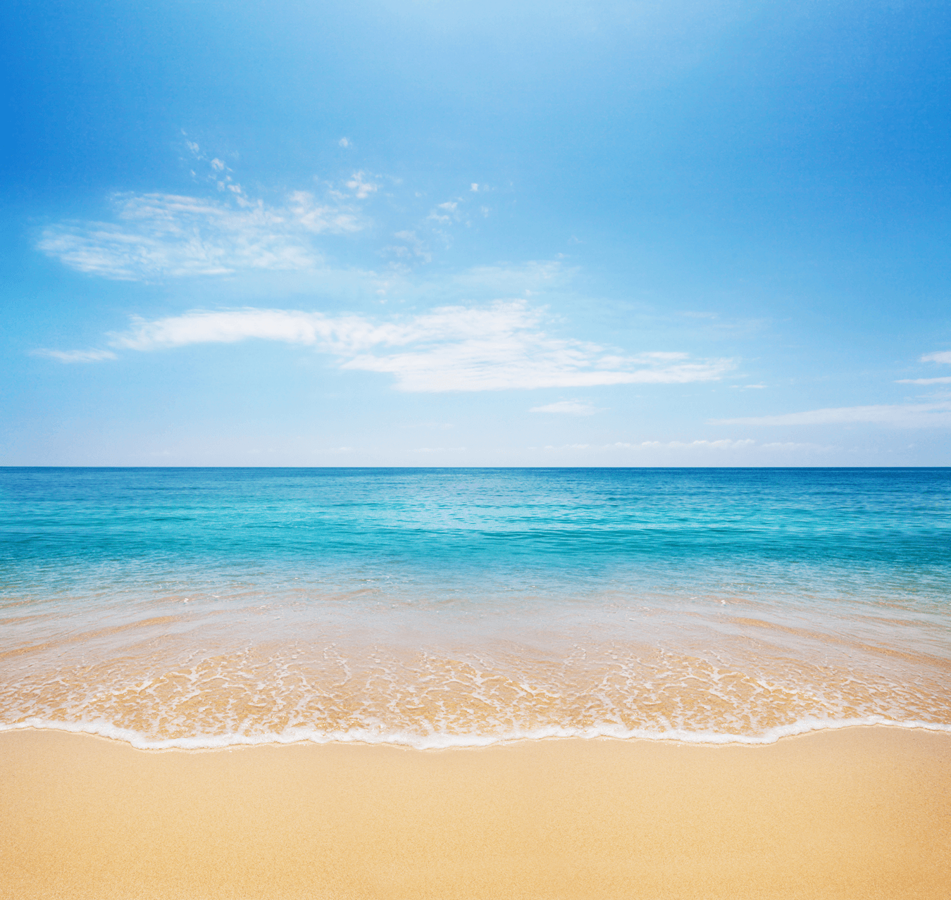 Fotomurales: Paz en la playa