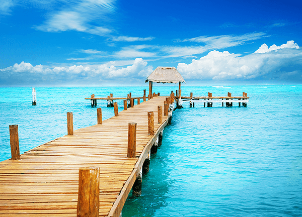 Fotomurales: Embarcadero del paraíso