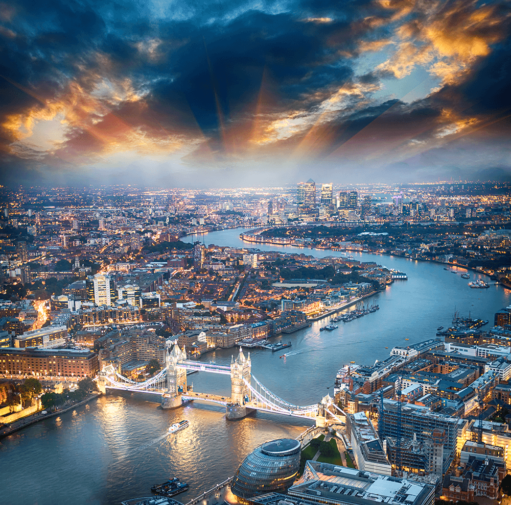 Fotomurales: Londres iluminado