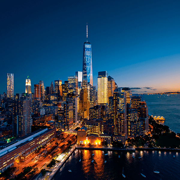 Fotomurales: Manhattan nocturno
