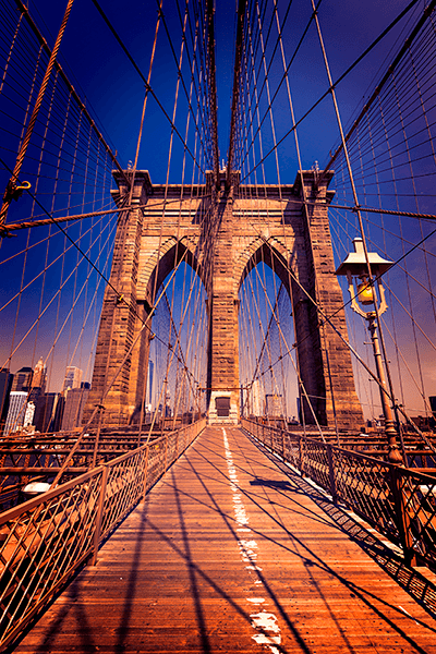 Fotomurales: Desde el Puente de Brooklyn