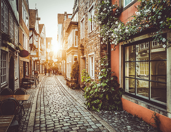 Fotomurales: Callejuelas de Bremen
