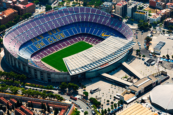 Fotomurales: Vista aérea del Camp Nou