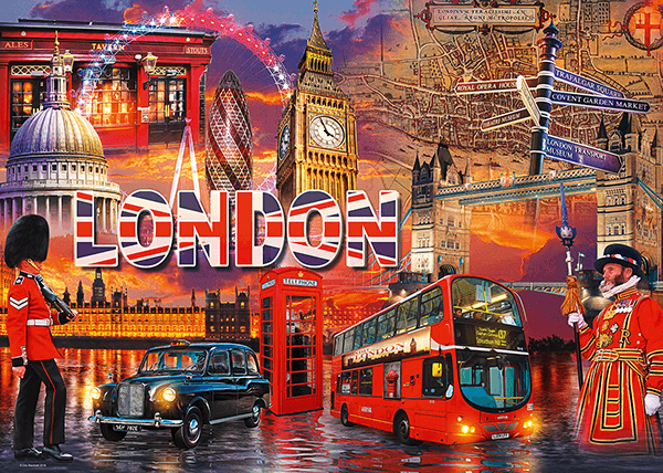 Fotomurales: Collage británico