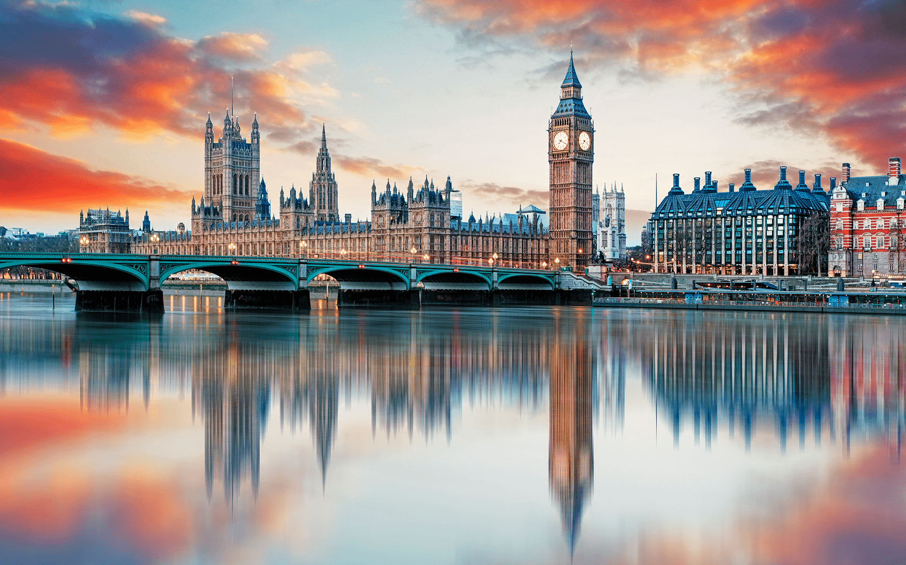 Fotomurales: Londres desde el Támesis