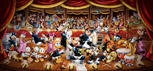 Fotomurales: Orquesta Disney