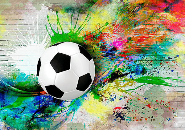 Fotomurales: Balón de Fútbol Clásico