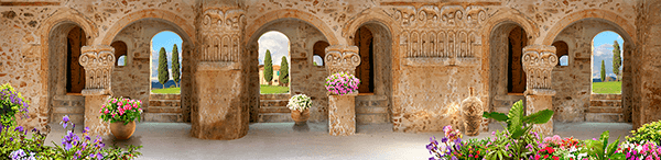 Fotomurales: Porche panorámico