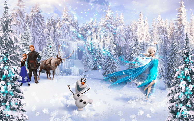 Fotomurales: Frozen y sus amigos