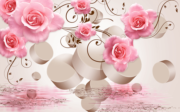 Fotomurales: Rosa Eglantyne